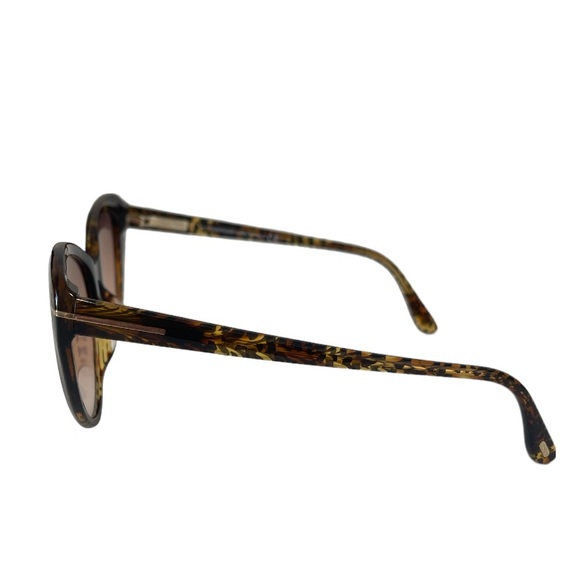 Tom Ford Women’s Sunglasses TF869 Cat Eye Yellow Havana lens Gradient - Picture 4 of 12